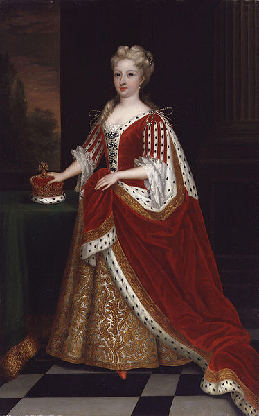 Portrait of Caroline Wilhelmina of Brandenburg